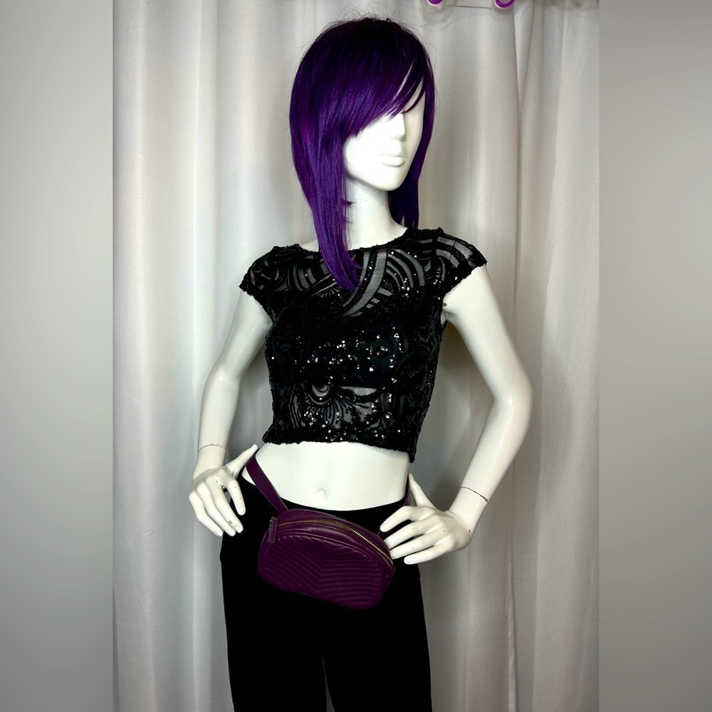 Glitter Appliqué top
